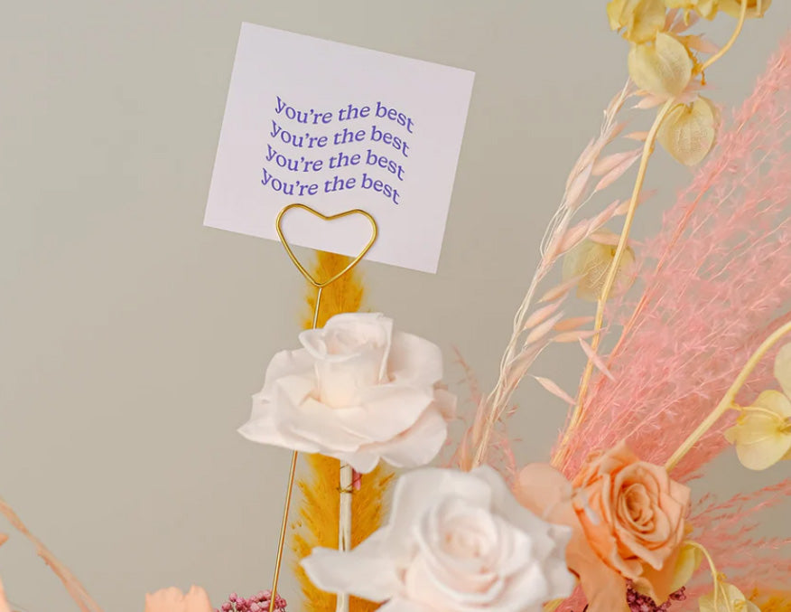 Bouquet Card