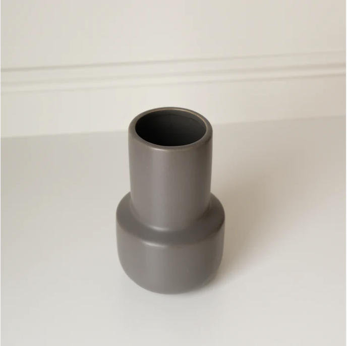 Ceramic Charcoal Vase