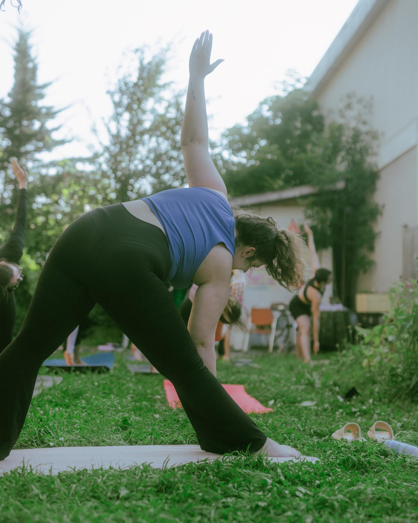Yoga at the Farm