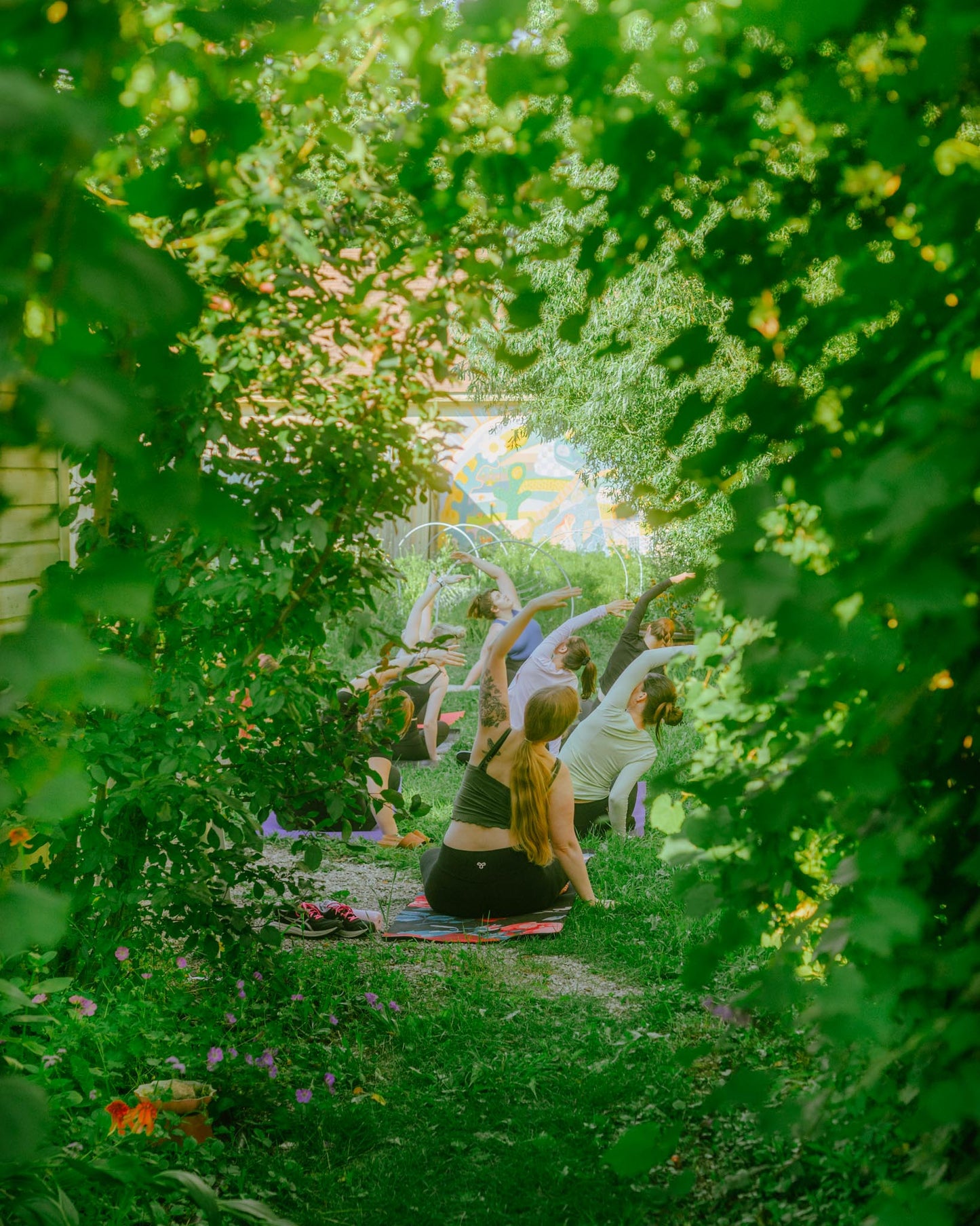 Yoga at the Farm
