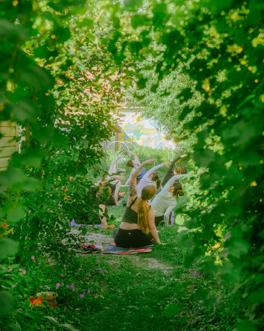 Yoga at the Farm