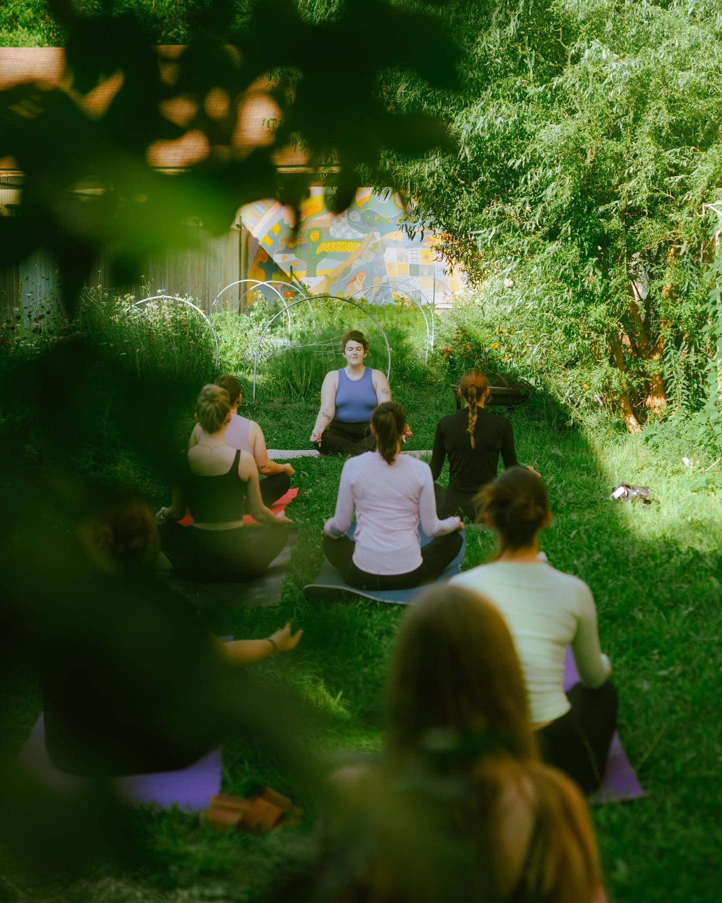 Yoga at the Farm